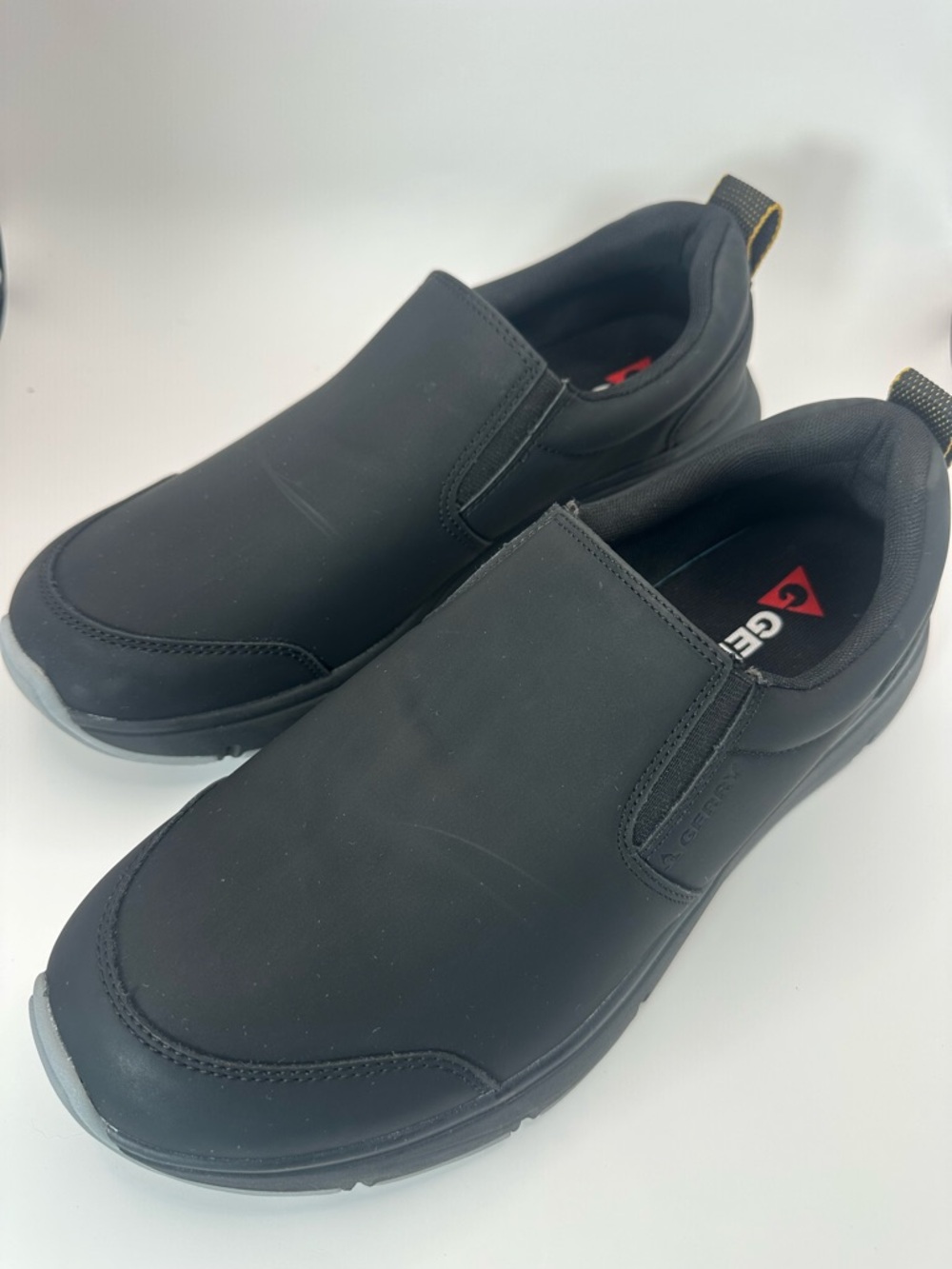 Gerry Men's Black Slip-On Comfort Loafers